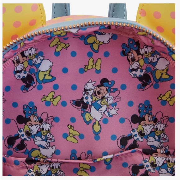 NWT Disney Loungefly Pastel Minnie Backpack